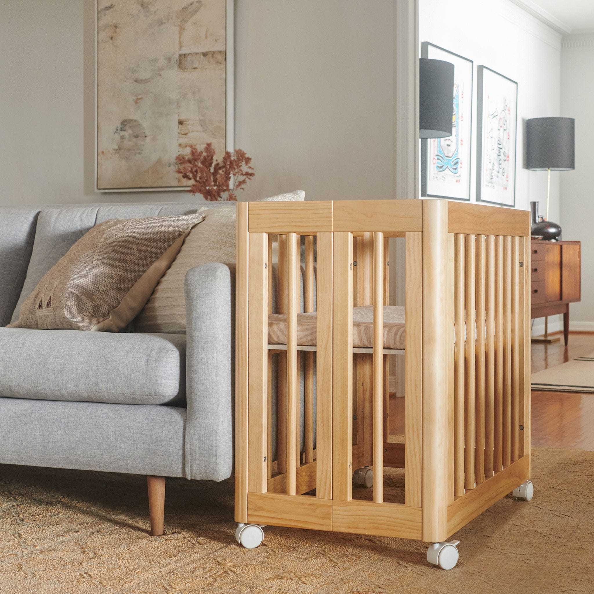 Babyletto Yuzu 8-in-1 Convertible Crib - Natural – CLÉMENT