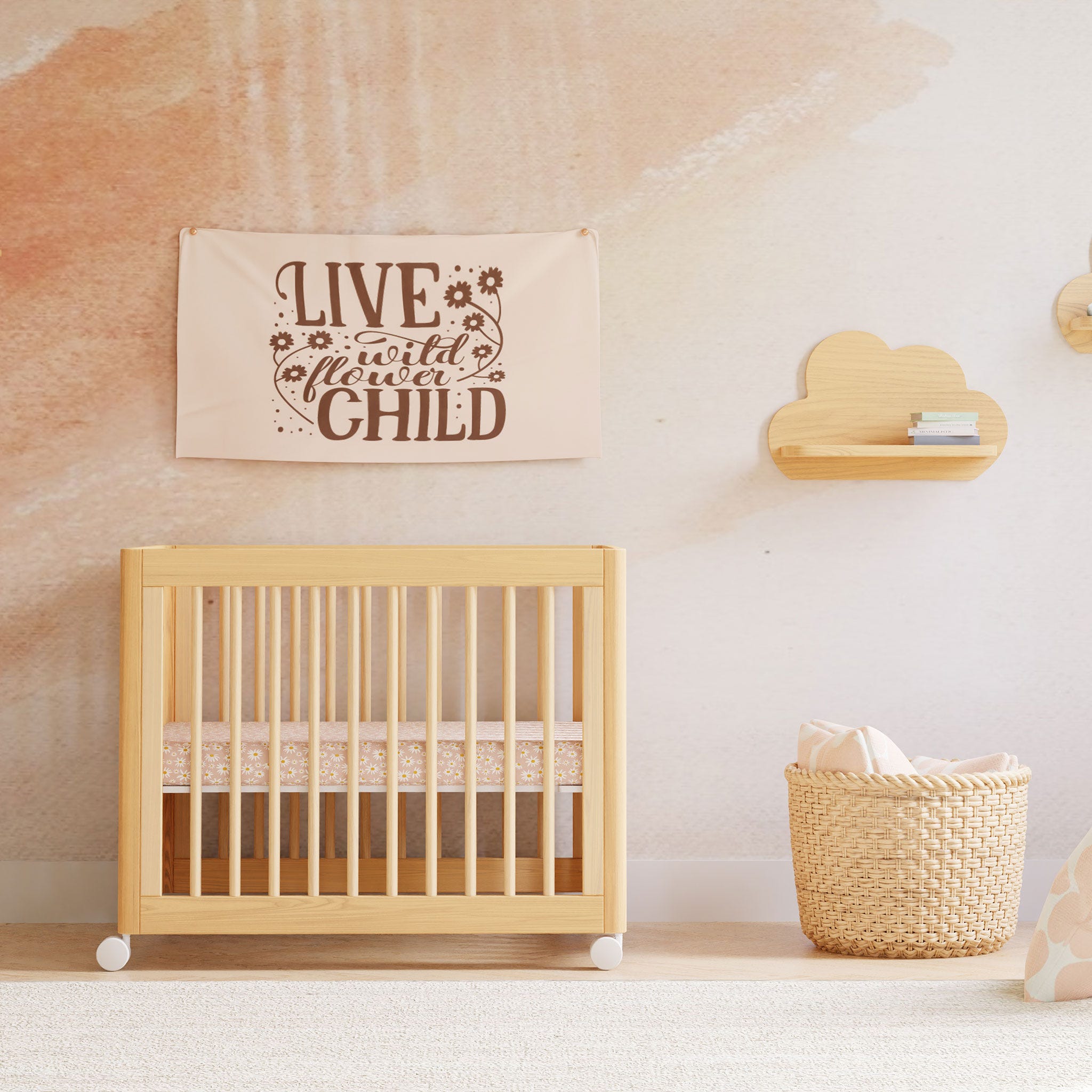 Yuzu 8-in-1 Convertible Crib - Natural – CLÉMENT