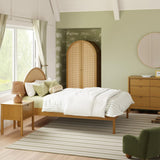 Lit Double Bondi - Miel Rotin-Babyletto-LET-M25996HYNC-CLÉMENT