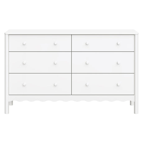 Bureau 6 Tiroirs Swell - Blanc-Babyletto-LET-M27916W-CLÉMENT