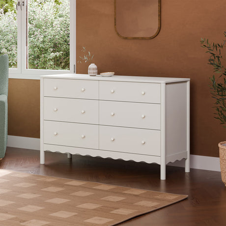 Bureau 6 Tiroirs Swell - Blanc-Babyletto-LET-M27916W-CLÉMENT