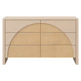 Bureau 6 Tiroirs Moab - Taupe/Cendre (Assemblée)-Babyletto-LET-M30216TPESH-CLÉMENT