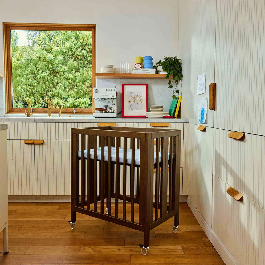 Couchette Convertible 9-en-1 Rolli - Noyer Naturel-Babyletto-LET-M30880NL-CLÉMENT