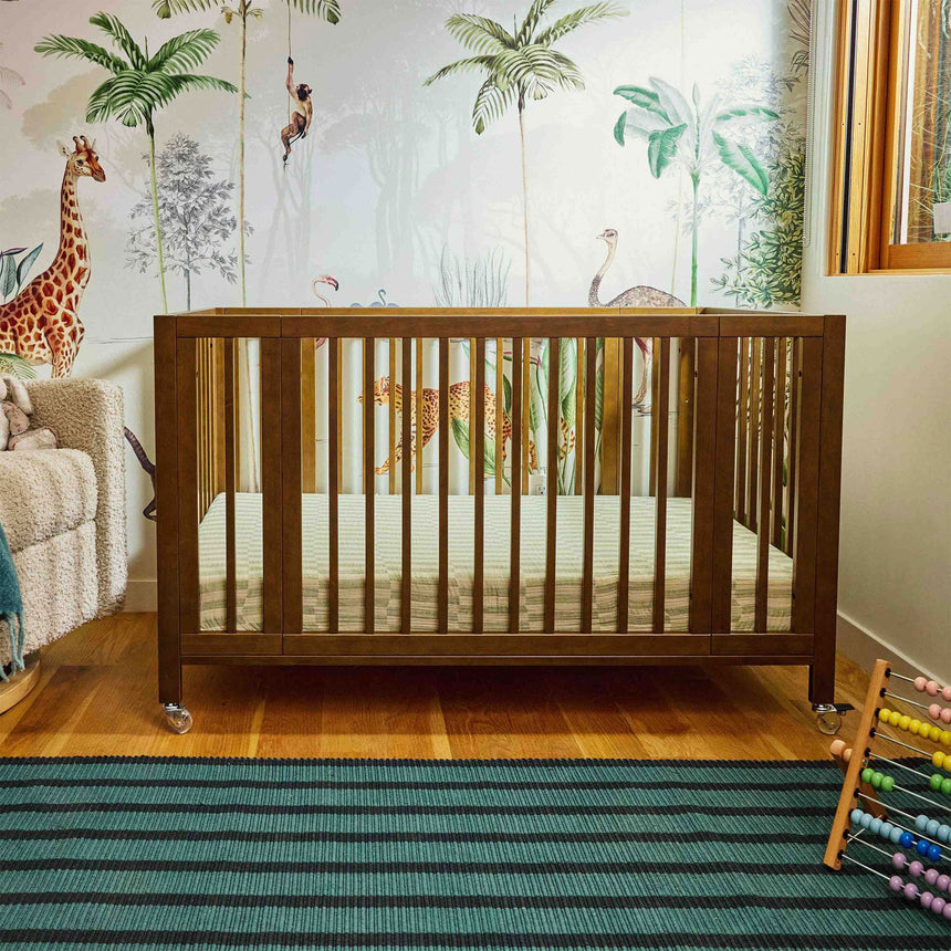 Couchette Convertible 9-en-1 Rolli - Noyer Naturel-Babyletto-LET-M30880NL-CLÉMENT