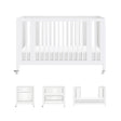 Couchette Convertible 9-en-1 Rolli - Blanc-Babyletto-LET-M30880W-CLÉMENT