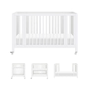 Couchette Convertible 9-en-1 Rolli - Blanc-Babyletto-LET-M30880W-CLÉMENT