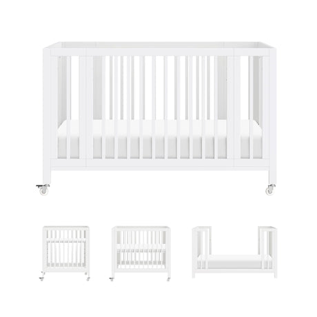 Couchette Convertible 9-en-1 Rolli - Blanc-Babyletto-LET-M30880W-CLÉMENT