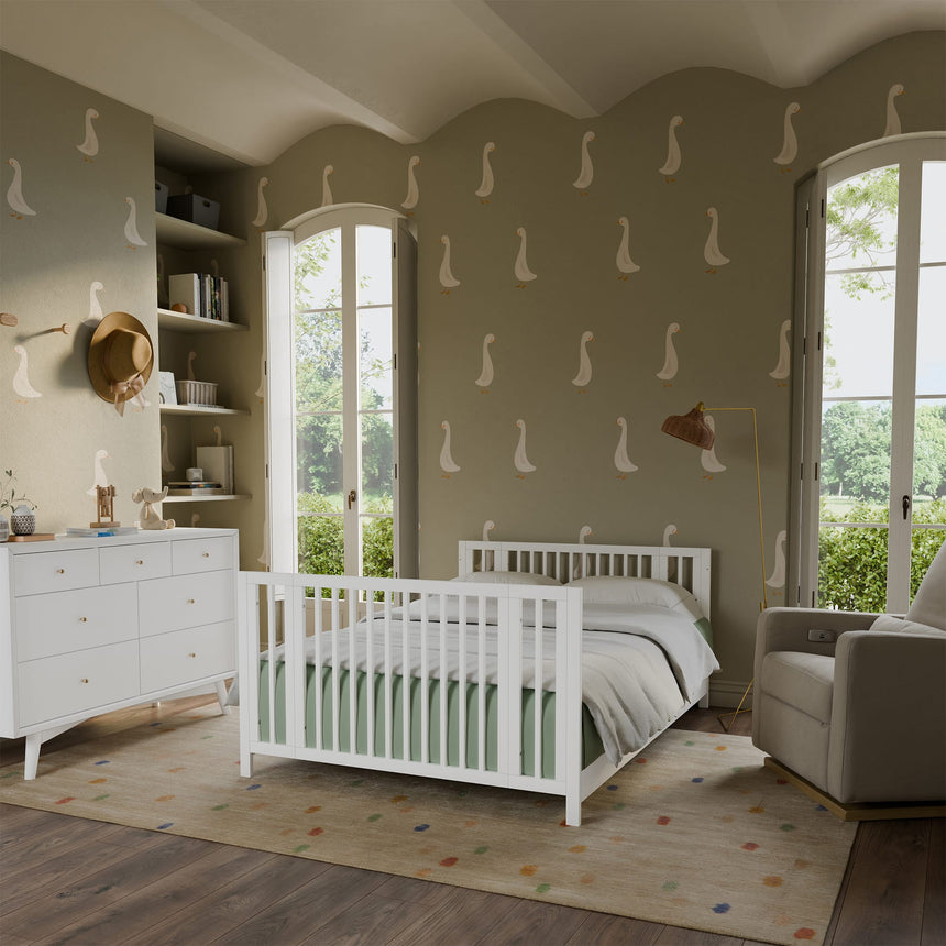 Couchette Convertible 9-en-1 Rolli - Blanc-Babyletto-LET-M30880W-CLÉMENT