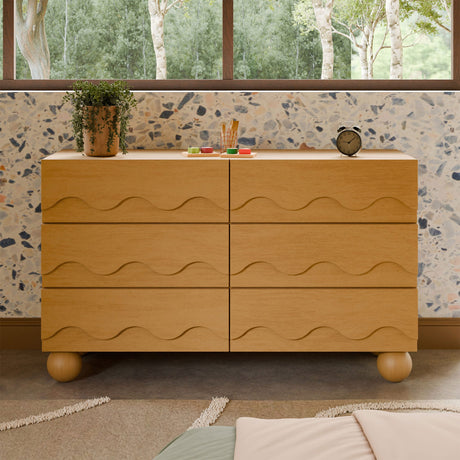 Commode 6 Tiroirs Lido Wave - Miel-Babyletto-LET-M31116HY-CLÉMENT