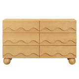 Commode 6 Tiroirs Lido Wave - Miel-Babyletto-LET-M31116HY-CLÉMENT