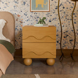 Table de Nuit Lido Wave - Miel-Babyletto-LET-M31160HY-CLÉMENT