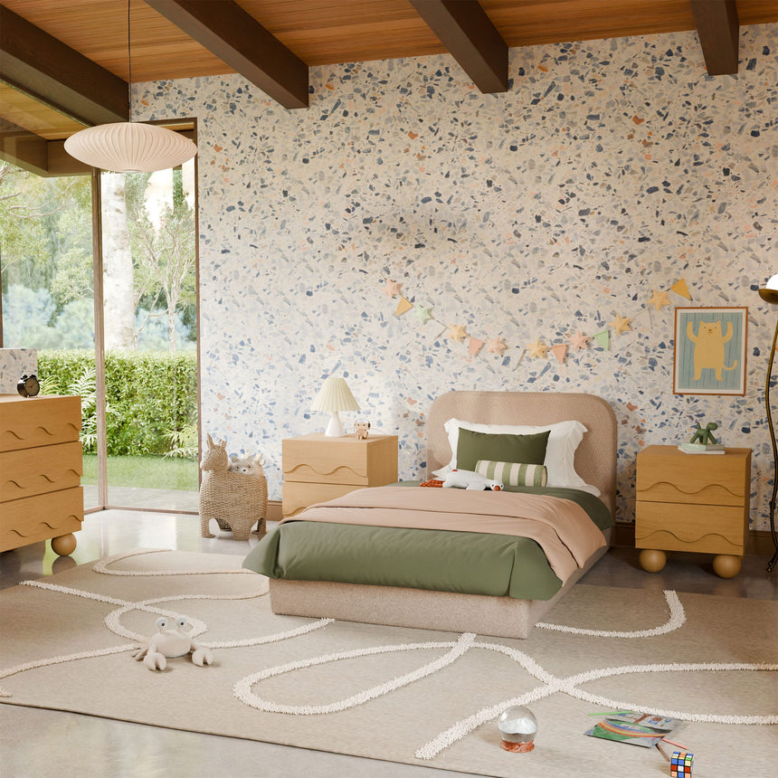 Table de Nuit Lido Wave - Miel-Babyletto-LET-M31160HY-CLÉMENT