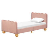 Lit Simple Rizo - Boucle Rose-Babyletto-LET-M31369PRSBRY-CLÉMENT