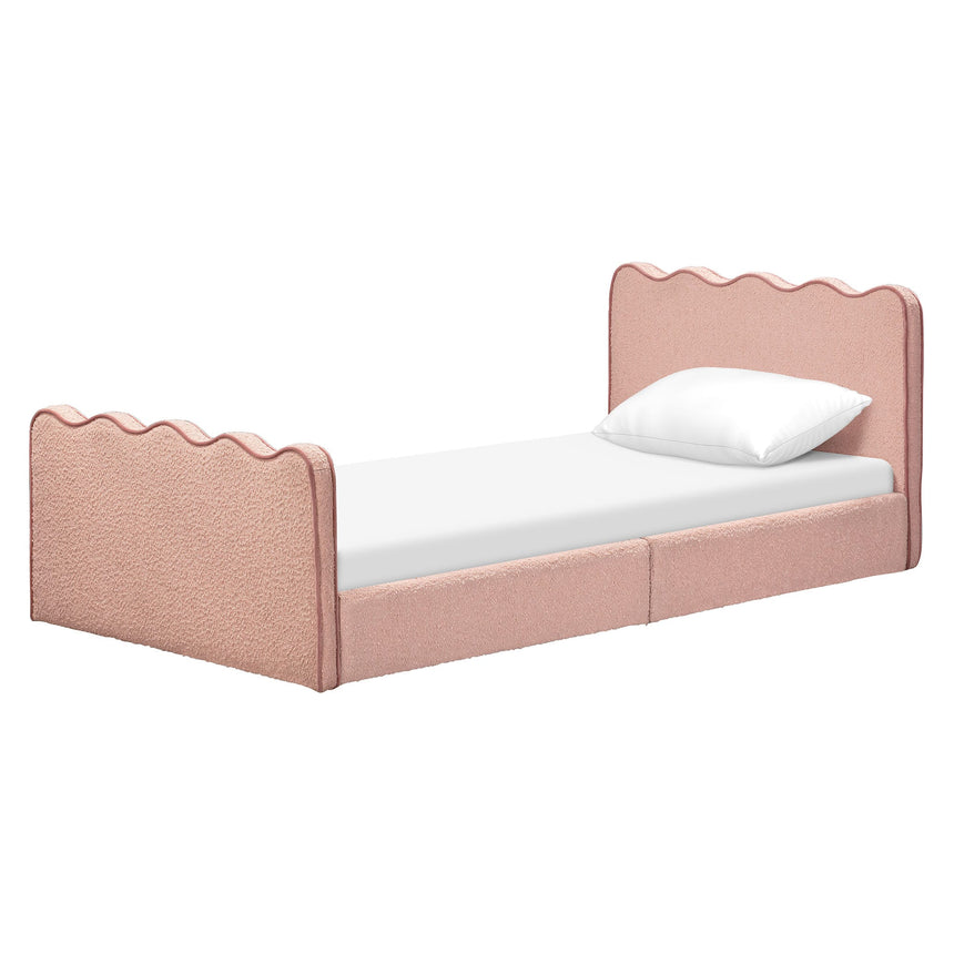 Lit Simple Rizo - Boucle Rose-Babyletto-LET-M31369PRSBRY-CLÉMENT