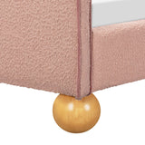 Lit Simple Rizo - Boucle Rose-Babyletto-LET-M31369PRSBRY-CLÉMENT