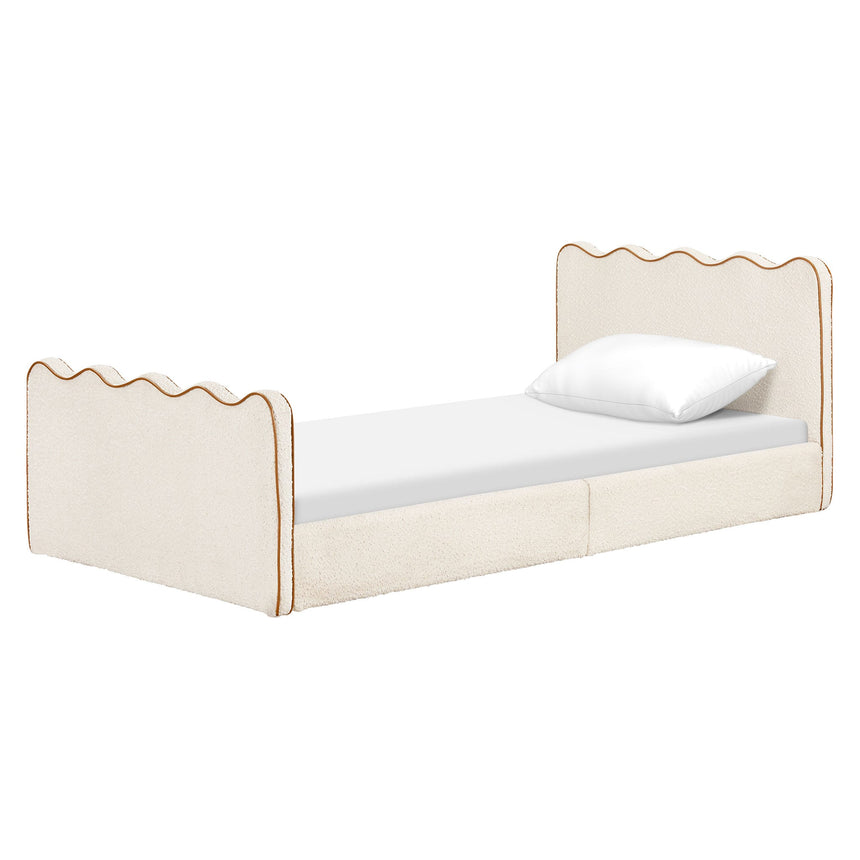 Lit Simple Rizo - Boucle Ivoire-Babyletto-LET-M31369PWBTAN-CLÉMENT