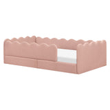 Lit Simple Rizo Inspiré Montessori - Boucle Rose-Babyletto-LET-M31376PRSB-CLÉMENT