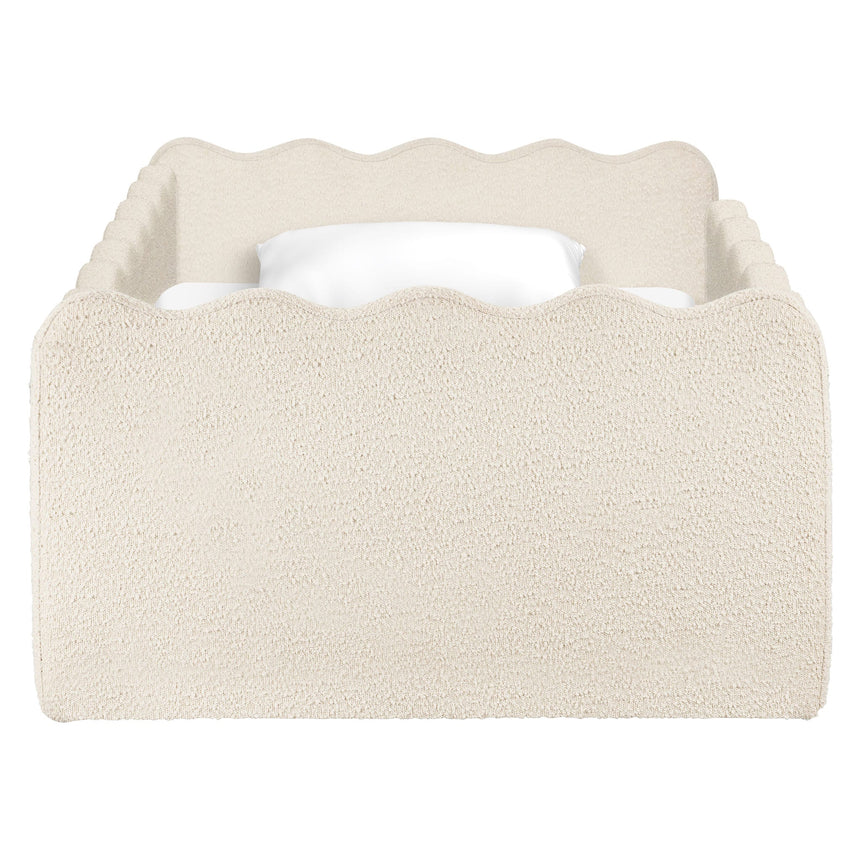 Lit Simple Rizo Inspiré Montessori - Boucle Ivoire-Babyletto-LET-M31376PWB-CLÉMENT