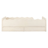 Lit Simple Rizo Inspiré Montessori - Boucle Ivoire-Babyletto-LET-M31376PWB-CLÉMENT