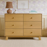 Commode 6 Tiroirs Hudson - Miel-Babyletto-LET-M32526HY-CLÉMENT