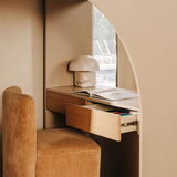 Lit Mezzanine avec Escalier Moab - Taupe / Cendre-Babyletto-LET-M32971TPESH-CLÉMENT