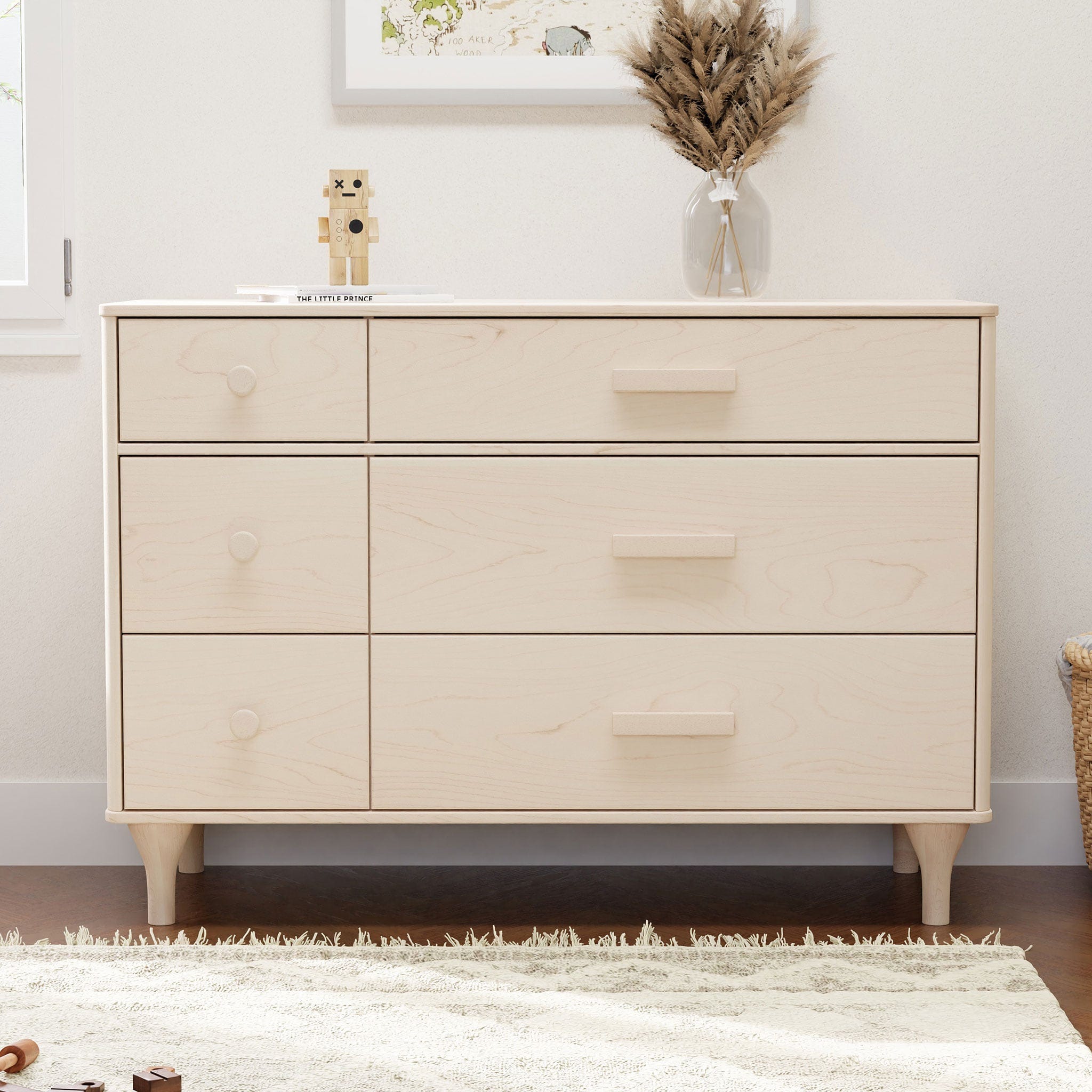 Lolly 6-Drawer Double Dresser - Washed Natural – CLÉMENT