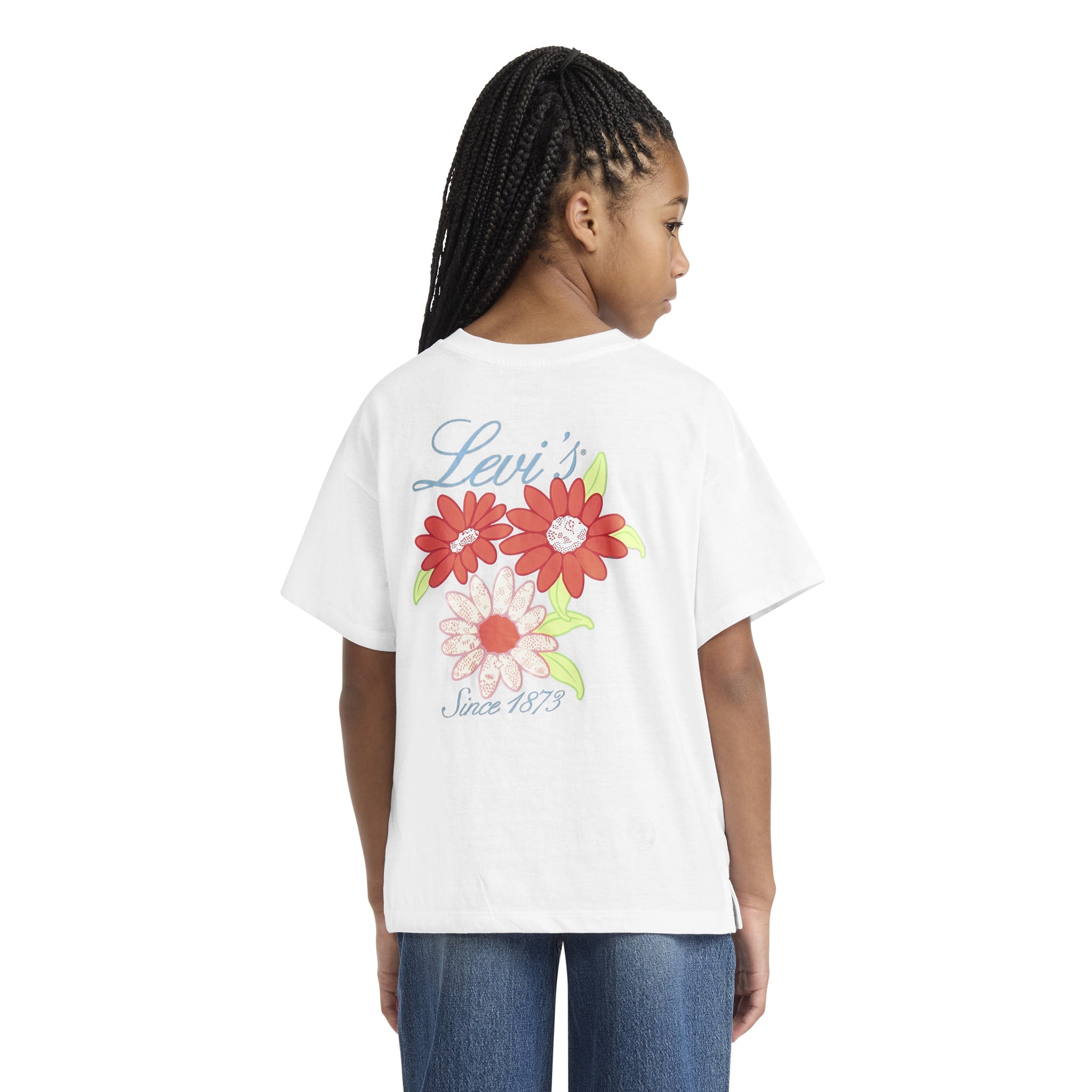 トップス everyone LOGO BY VINCENT L/S TEE AS T-shirt Ample Floral 7-16ans - Levis – CLÉMENT