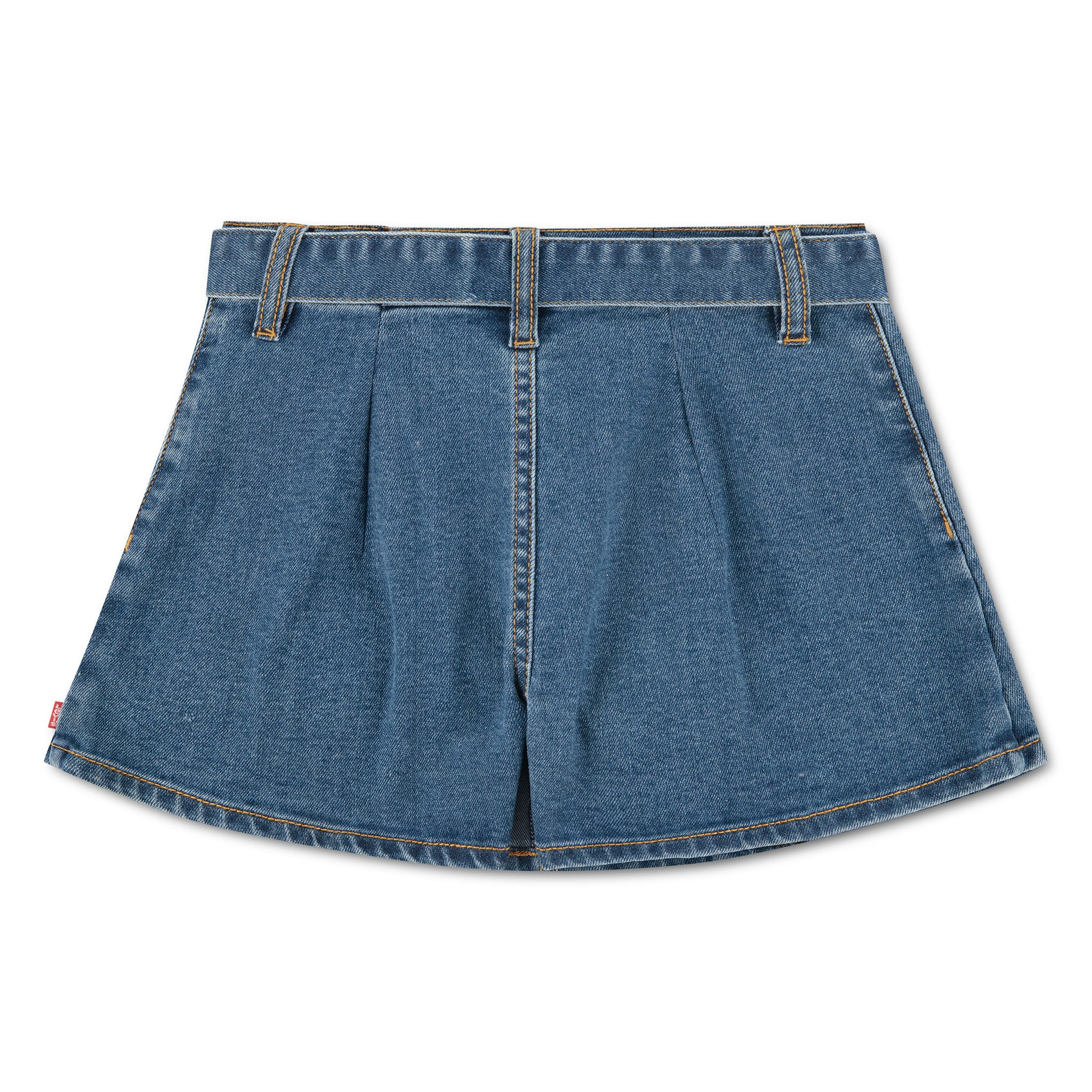 Pleated Denim Skort 7-16 – CLÉMENT