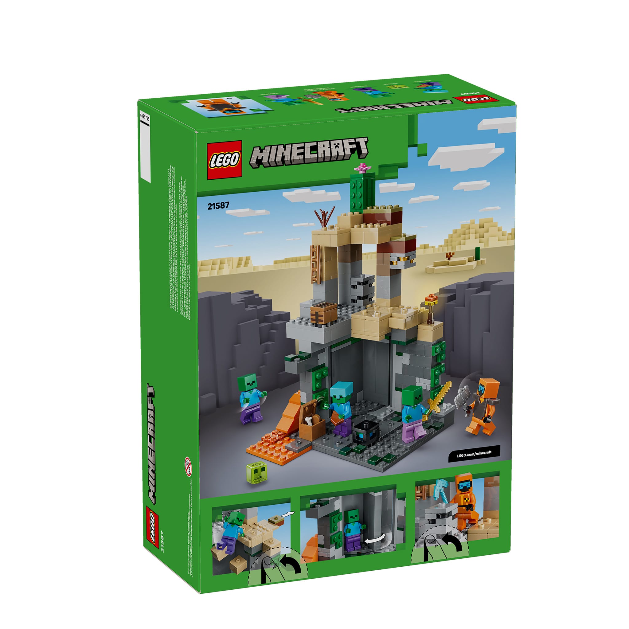 LEGO® Minecraft® Le donjon aux zombies - LEGO® – CLÉMENT