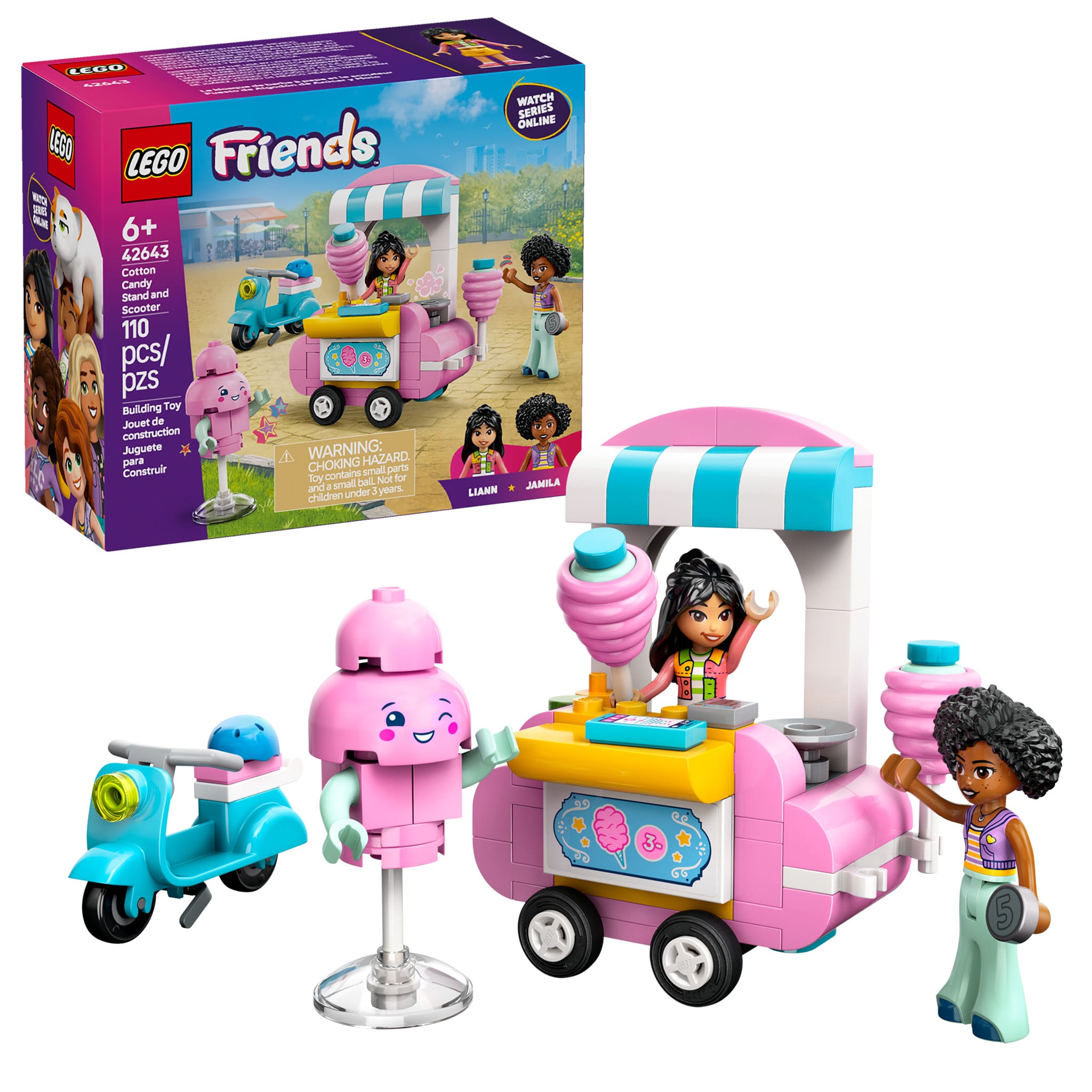 LEGO® Friends Le kiosque de barbe à papa et le scouteur - LEGO