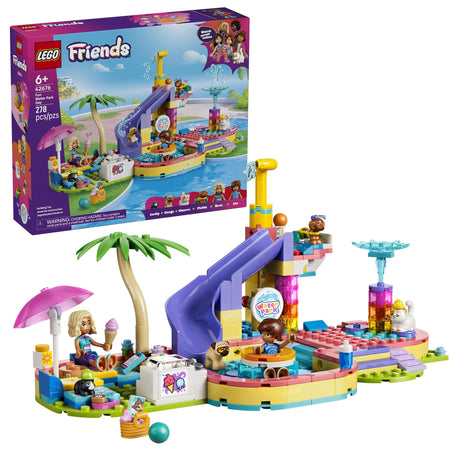 LEGO® Friends La journée amusante au parc aquatique-LEGO®-LGO-42676-CLÉMENT