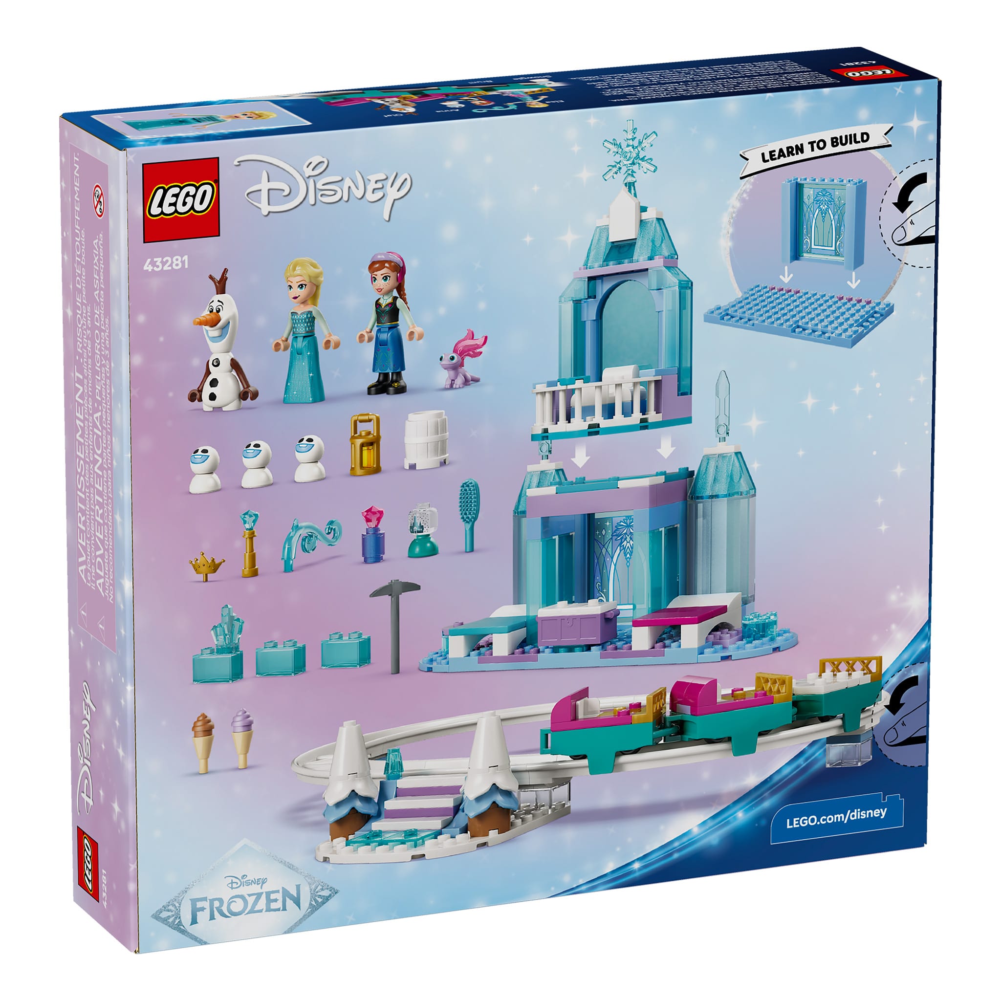 LEGO® ǀ Disney La Reine des neiges Le château de glace et la