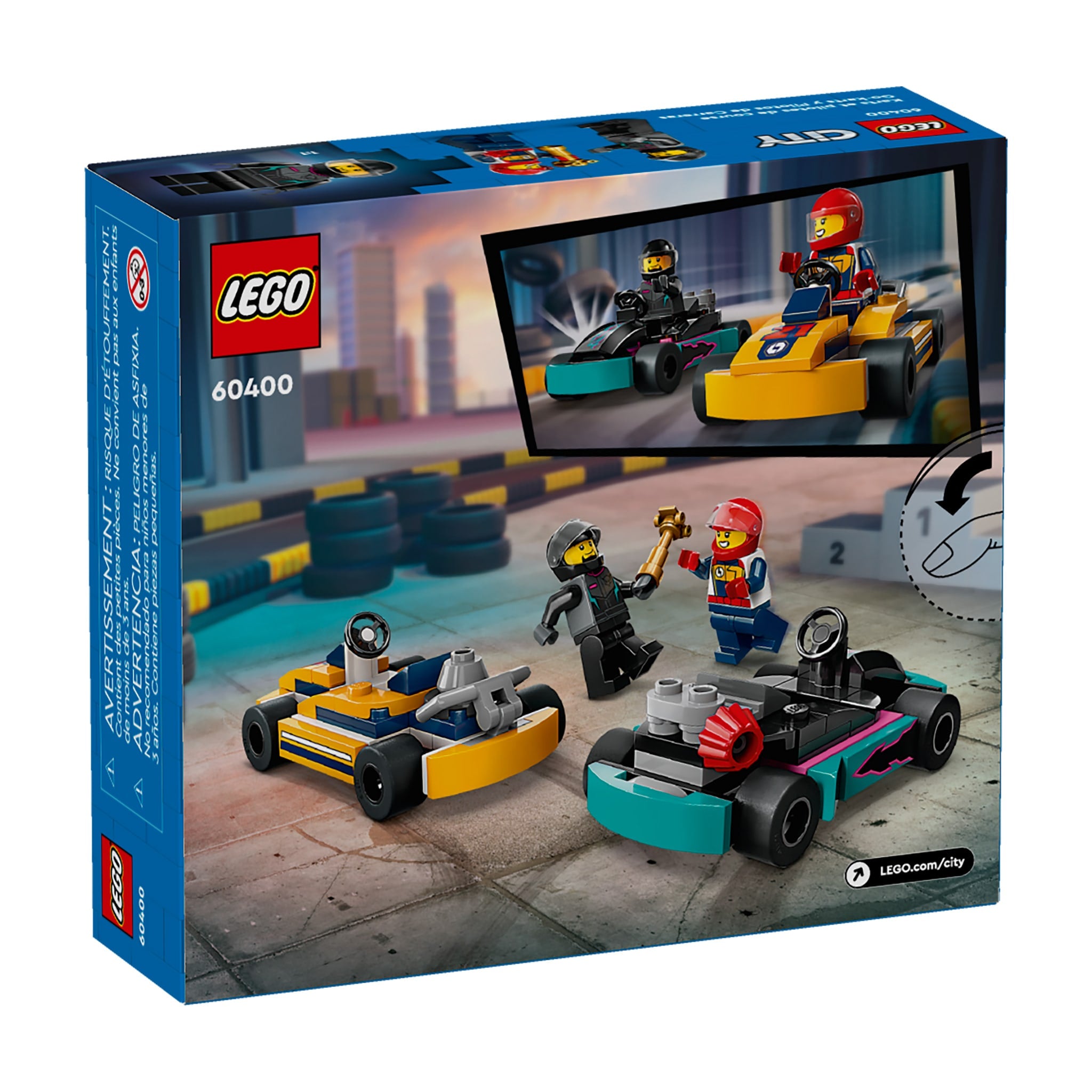 LEGO® City Karts et pilotes de course - LEGO® – CLÉMENT