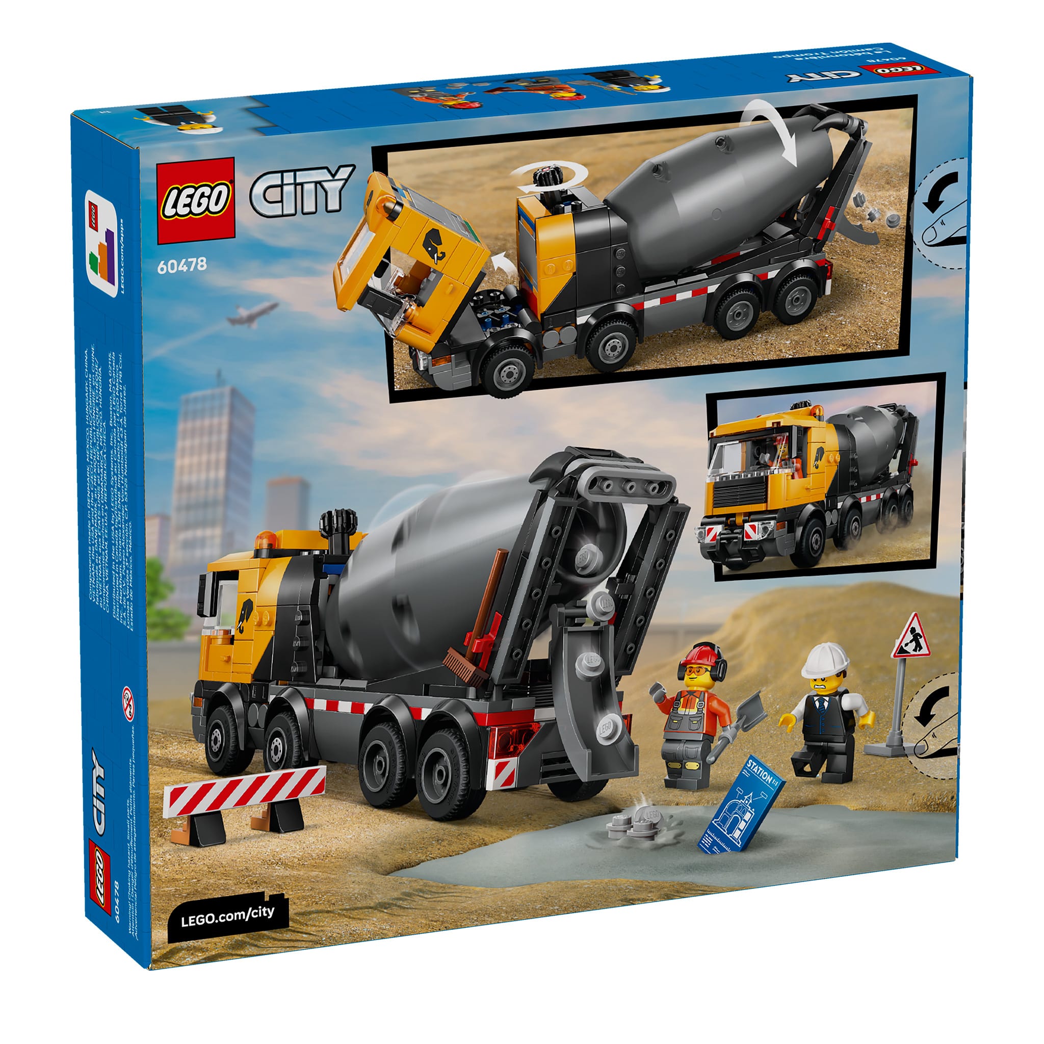 LEGO® City La bétonnière - LEGO® – CLÉMENT