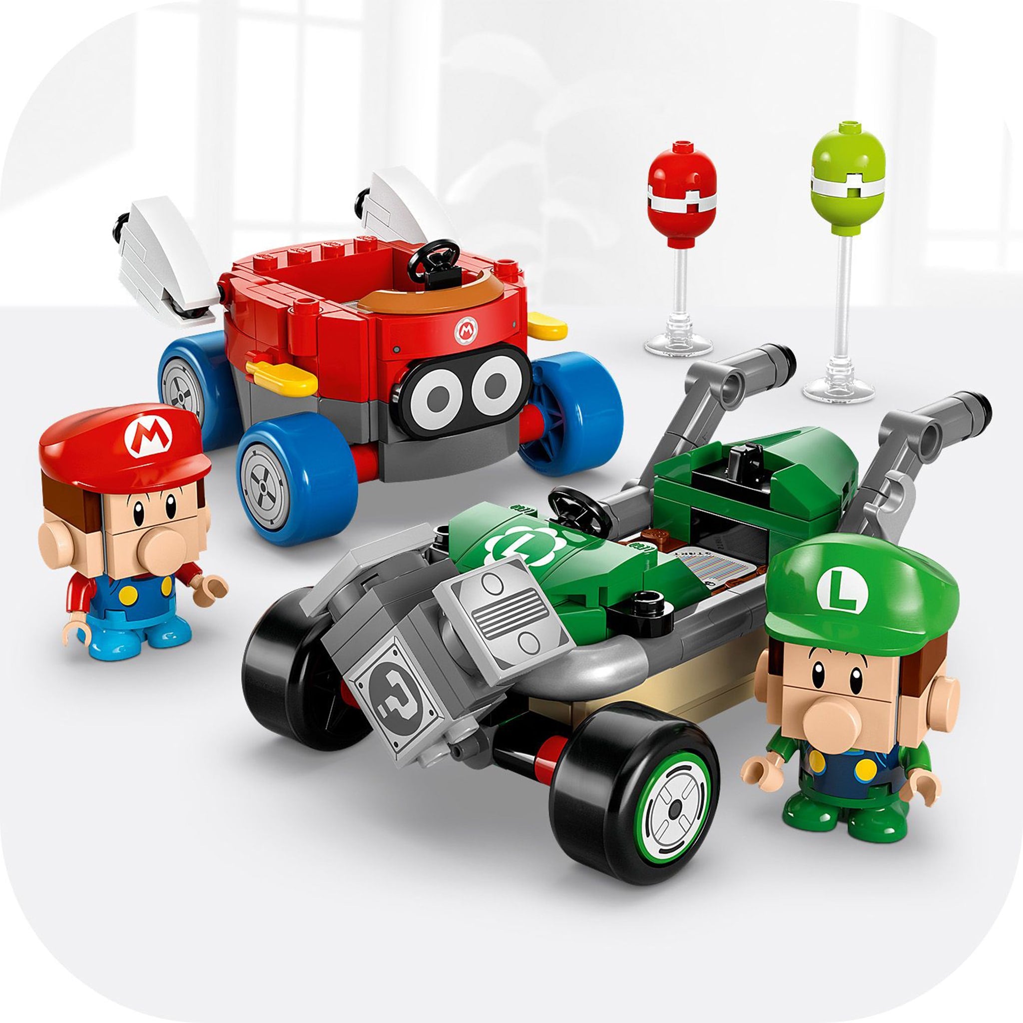 LEGO® Super Mario™ : Mario Kart™ – Bébé Mario contre Bébé Luigi