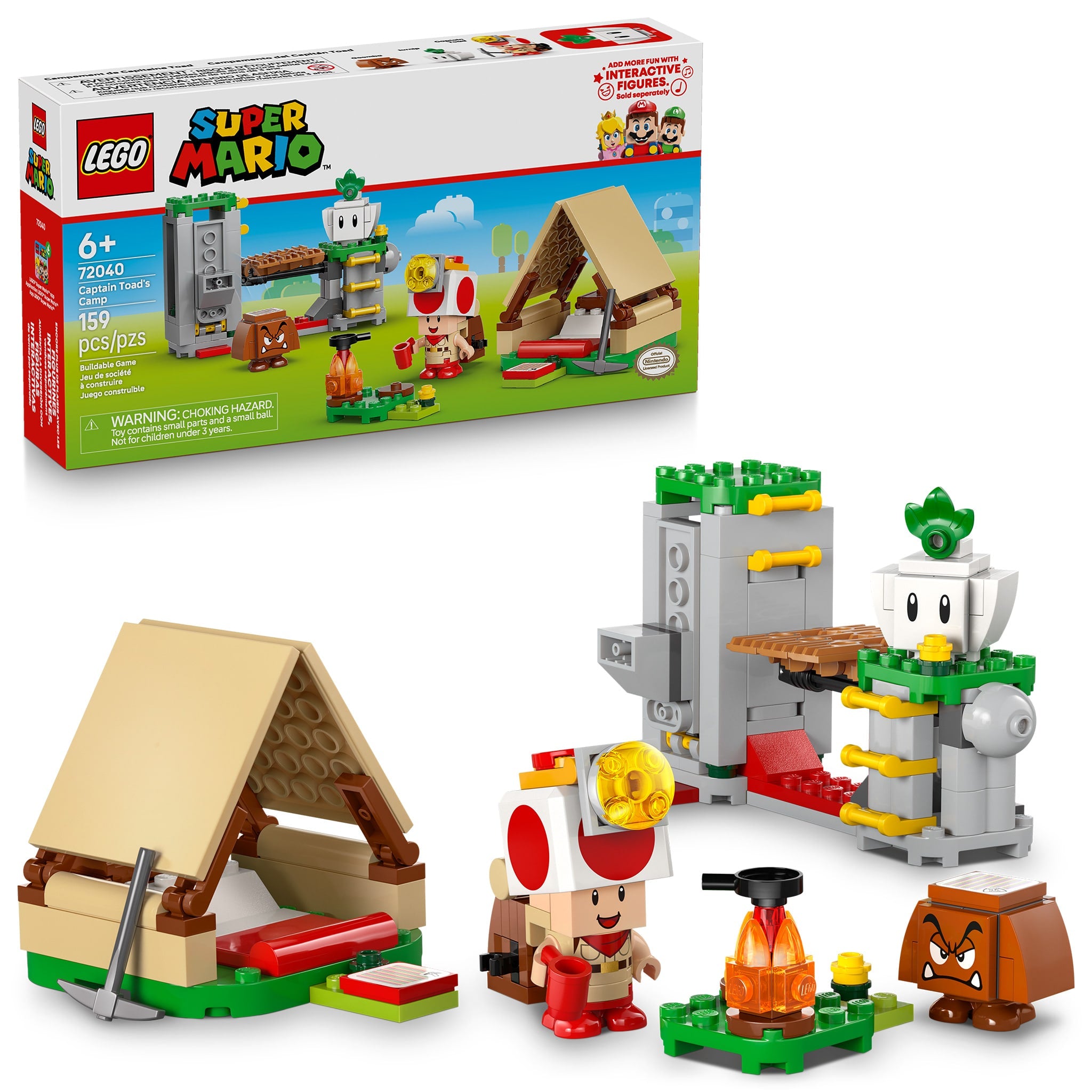 LEGO® Super Mario™ Campement du Capitaine Toad - LEGO® – CLÉMENT