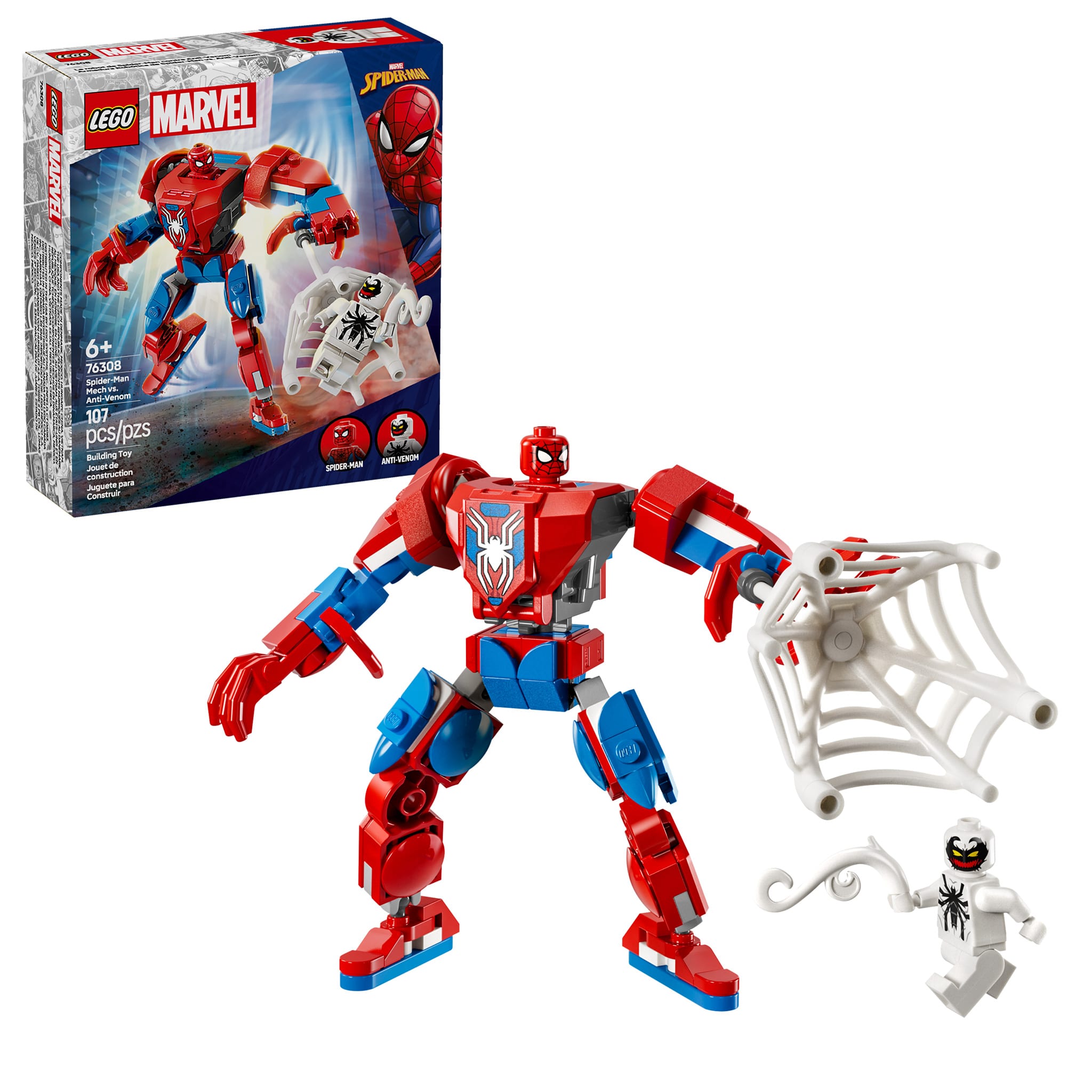 LEGO® Marvel Le robot de Spider-Man contre Anti-Venom - LEGO