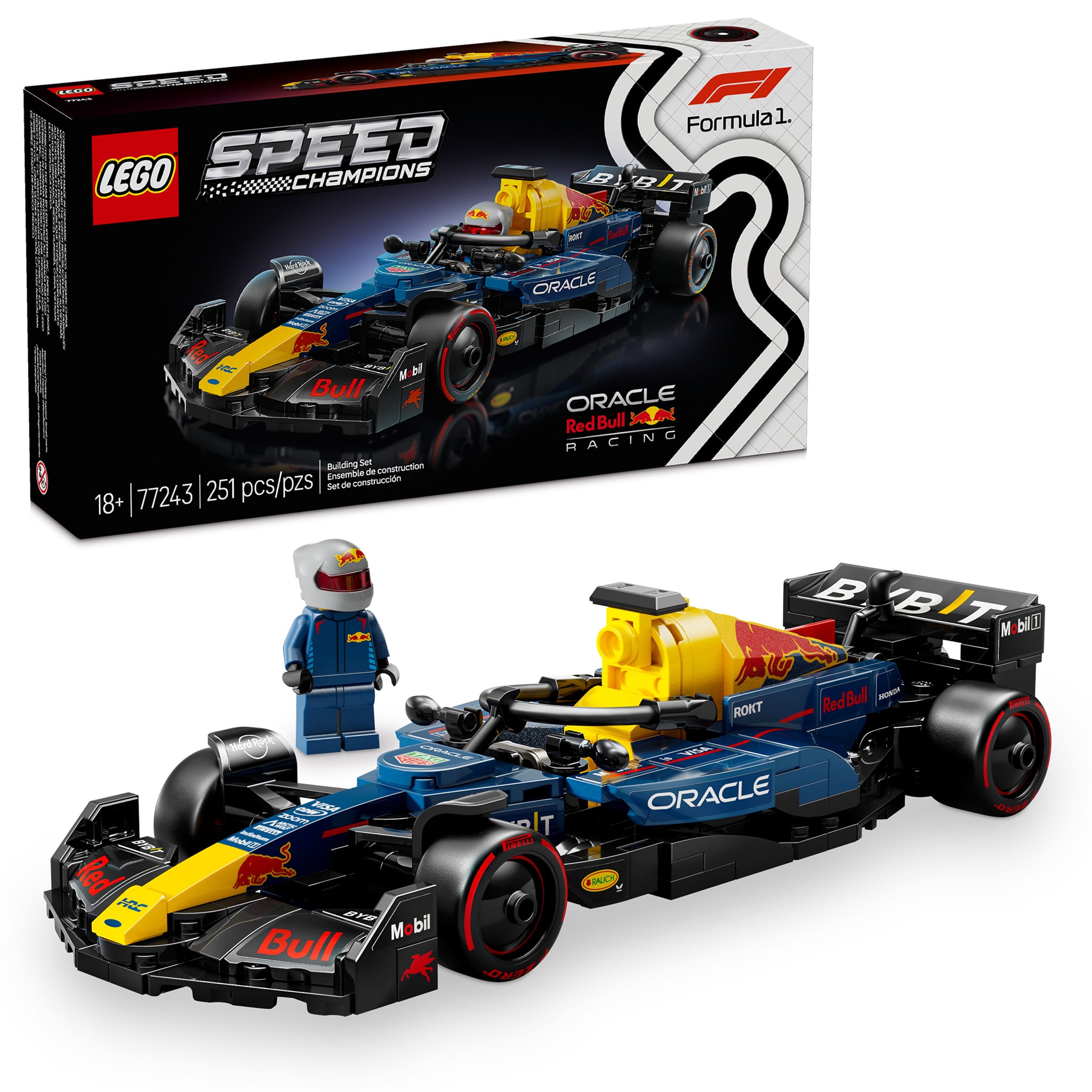 LEGO® Speed Champions Oracle Red Bull Racing RB20 F1® Race Car