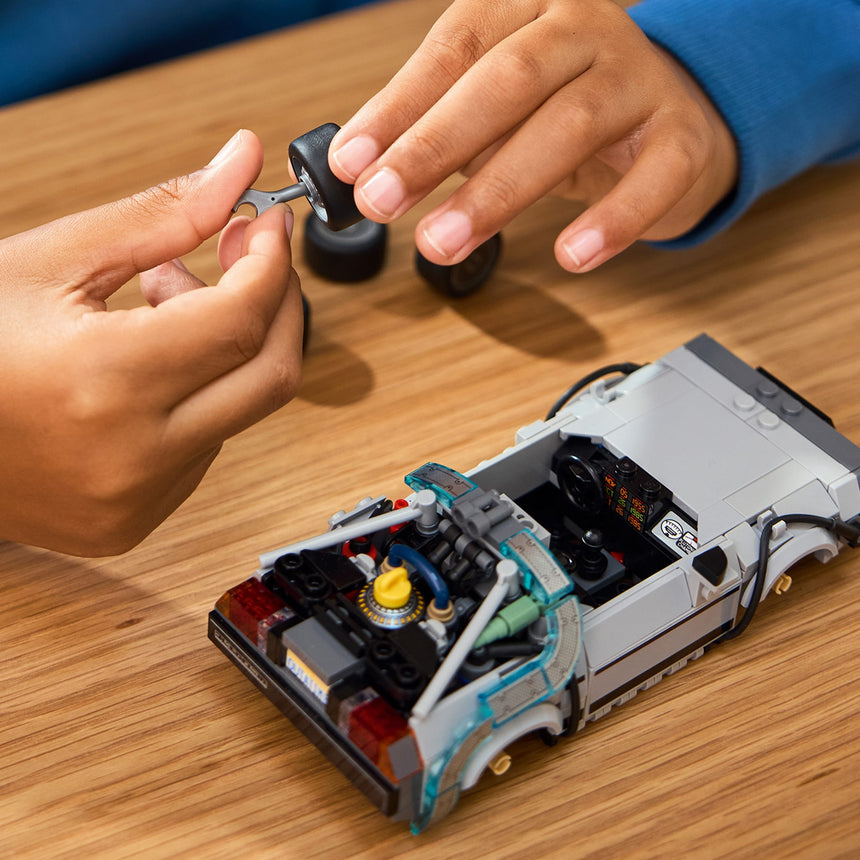 LEGO® Speed Champions La machine à voyager dans le temps de Retour vers le futur-LEGO®-LGO-77256-CLÉMENT