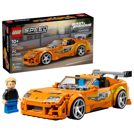 LEGO® Speed Champions La Toyota Supra MK4 de Rapides et dangereux-LEGO®-LGO-77260-CLÉMENT