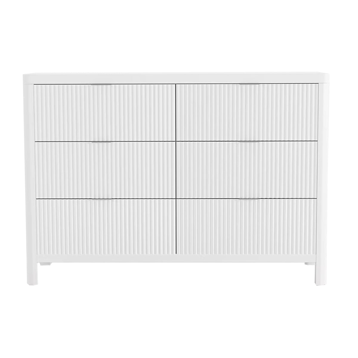 Commode 6 Tiroirs Milano - Blanc - Lil Angels – CLÉMENT