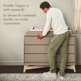 Commode 6 Tiroirs Pala - Blanc/Taupe-Little Seeds-LIS-CG011WPWS-CLÉMENT