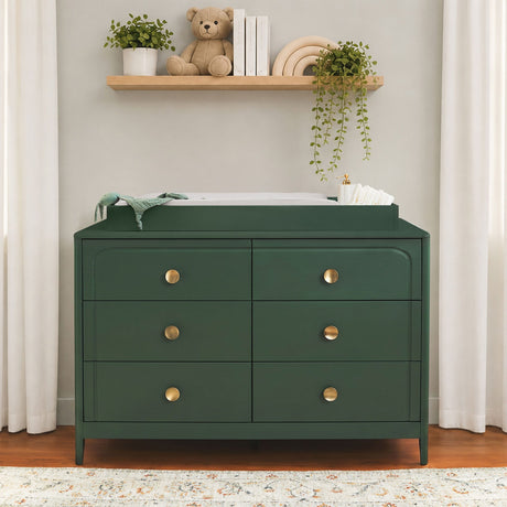 Commode à 6 tiroirs Briar - Vert-Little Seeds-LIS-CG023BPG-CLÉMENT