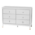 Commode 6 Tiroirs Aster - Blanc-Little Seeds-LIS-CG024WHP-CLÉMENT