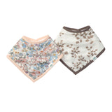 Bavoirs Bandana Mousseline(2) - Jardin Anglais-Loulou Lollipop-LLP-BIBENG-CLÉMENT