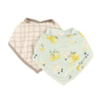 Bavoirs Bandana Mousseline(2) - Limonade-Loulou Lollipop-LLP-BIBLMN-CLÉMENT