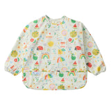 Bavoir Manches Longues Imperméable - Alphabet Smile-Loulou Lollipop-LLP-LSBIBAPS-CLÉMENT