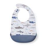 Silicone Bib - Sharks
