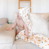 Ensemble Serviette à Capuchon - Déjeuner-Loulou Lollipop-LLP-TWFBK-CLÉMENT