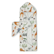 Ensemble Serviette à Capuchon - Safari Jungle-Loulou Lollipop-LLP-TWSAFARI-CLÉMENT
